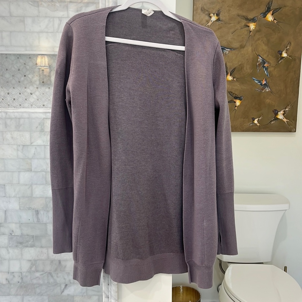 Lululemon cardigan sweater